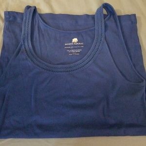 Blue Banana Republic tank top